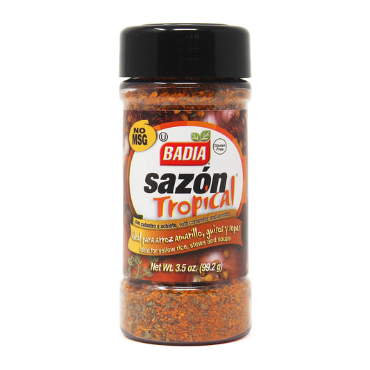 Sazón tropical con annatto Badia 99,22 g
