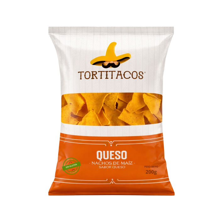 Nachos de maíz sabor queso Tortitacos 200 g