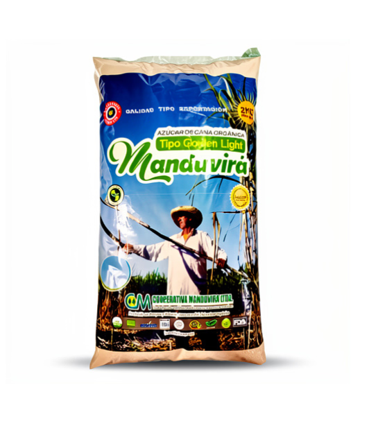 Azúcar Orgánica Manduvirá Golden Light 5 kg