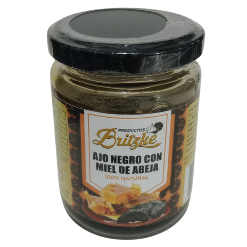 [BRI-ANM] Ajo Negro con Miel de Abeja Britzke 250 g