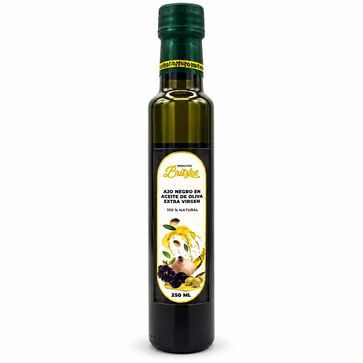 Aceite de Oliva con Ajo Negro Britzke 250 ml