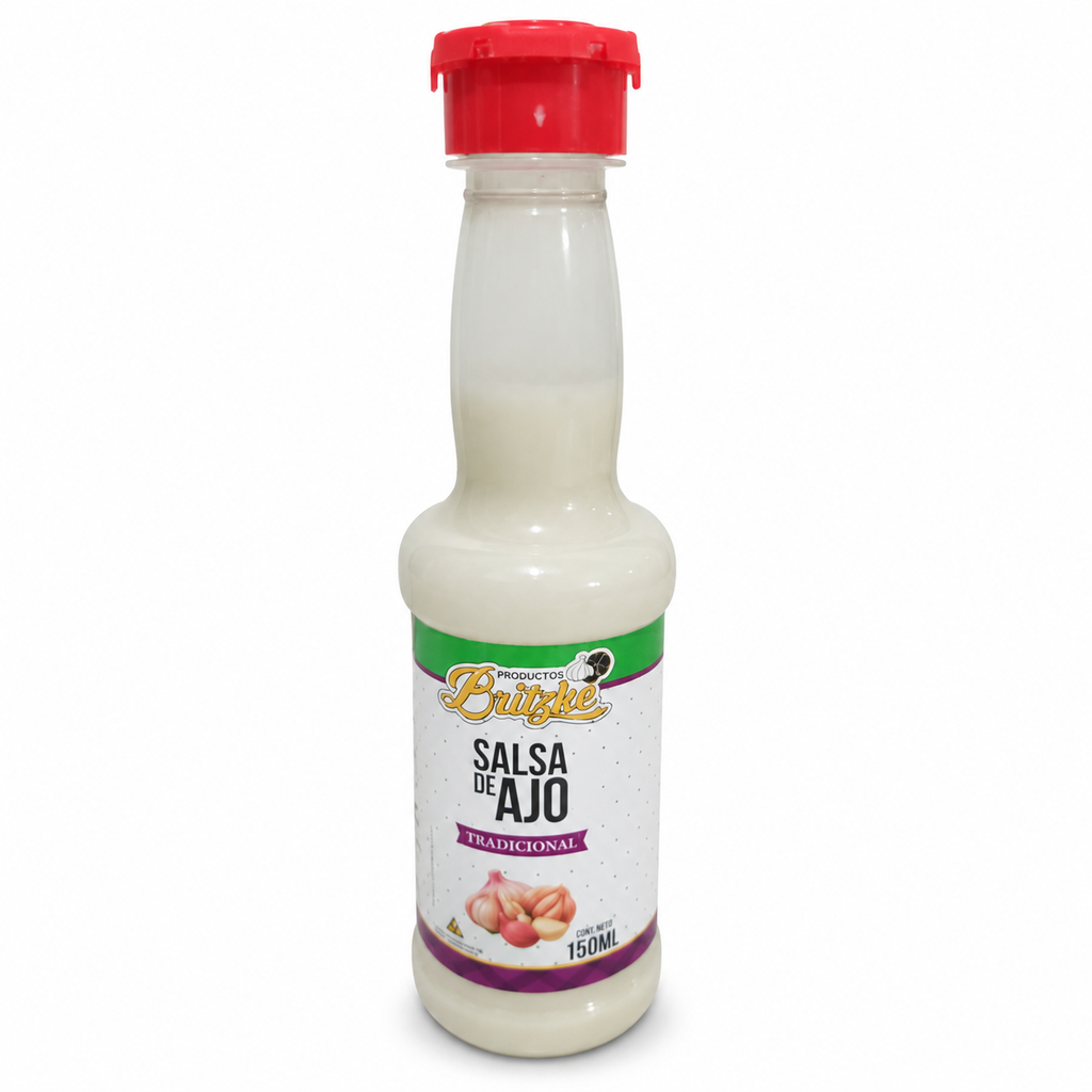 Salsa de Ajo Tradicional Britzke 150 ml