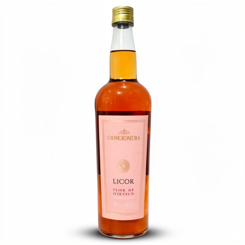 Licor Flor de Hibisco Cancionera 700 ml