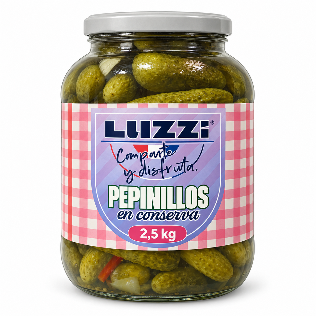 Pepinillos en Conserva Liuzzi 2,5 kg